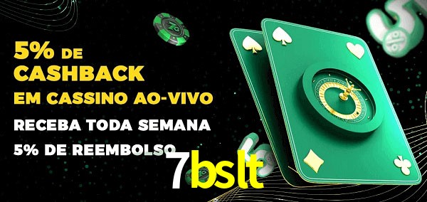 Promoções do cassino ao Vivo 7bslt